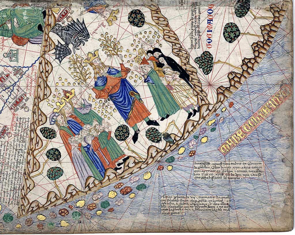 Antichrist in the Catalan Atlas - Cresques Abraham - 1375