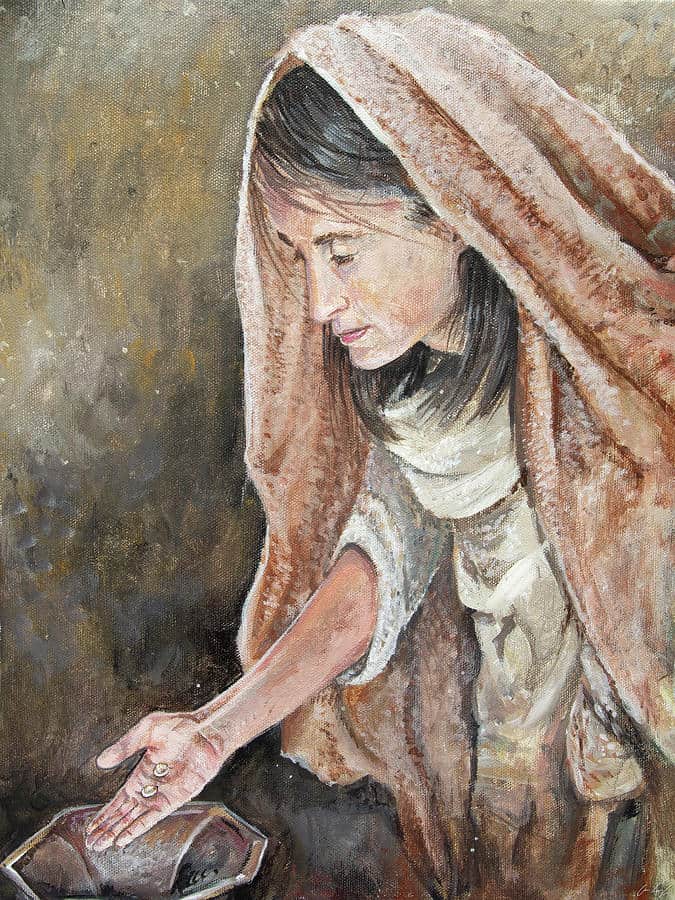 Humility - The Widow's Mite - Aaron Spong