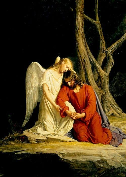Christ in Gethsemane - Carl Bloch - 1873