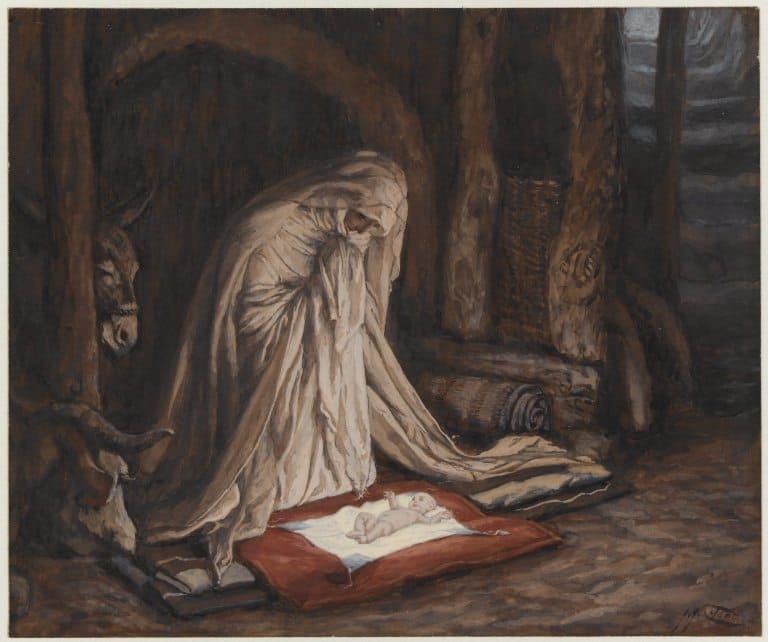 The Birth of Our Lord Jesus Christ - James Tissot - 1886-1894