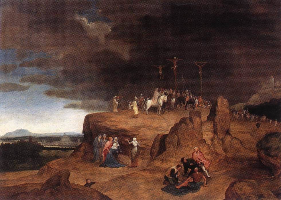 Crucifixion (Friday Rosary) - Cornelis Massijs - 1600-1650